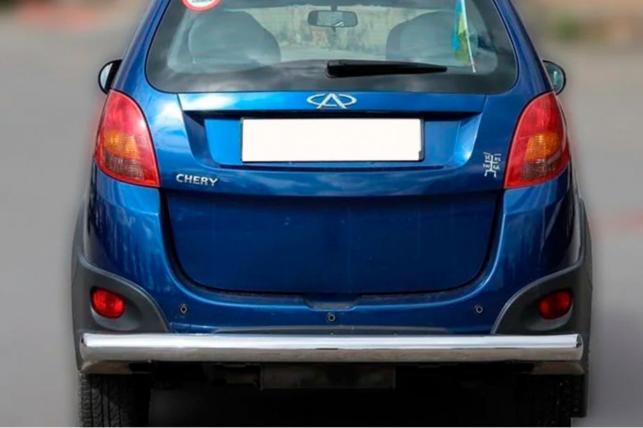 Chery Beat 2009-2015 Protezione posteriore AK002 (2 pz, acciaio inox) Image