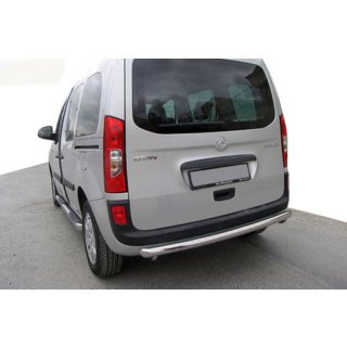Protezione posteriore AK002 (2 pz, acciaio inox) Renault Kangoo 2008–2020 foto 1