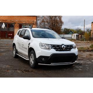 Protezione Anteriore F3-10 (Acciaio Inox) Dacia Duster 2018-2024 foto 3