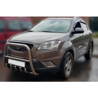 Protezione Anteriore F1-40 (Acciaio Inox) SsangYong Korando 2010-2019 foto 2