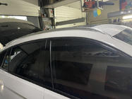 BMW X6 F16 2014-2019 Corrimano longitudinali tetto integrati cromati OEM (Alluminio, installazione con adesivo) foto 8