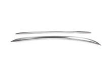 BMW X6 F16 2014-2019 Corrimano longitudinali tetto integrati cromati OEM (Alluminio, installazione con adesivo) foto 9