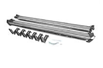 Mercedes G class W463 1990-2018 Pedane Laterali OEM (2 pz, Alluminio) foto 1