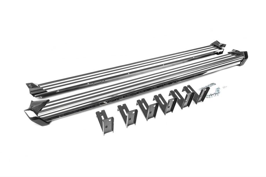 Mercedes G class W463 1990-2018 Pedane Laterali OEM (2 pz, Alluminio) Foto 3