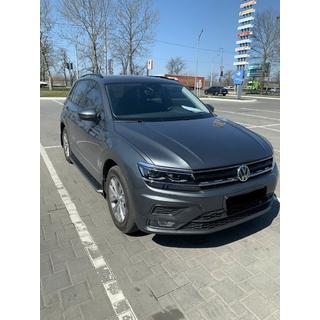 Pedane laterali OEM per versione standard (2 pz, alluminio) Volkswagen Tiguan 2016-2023 foto 2