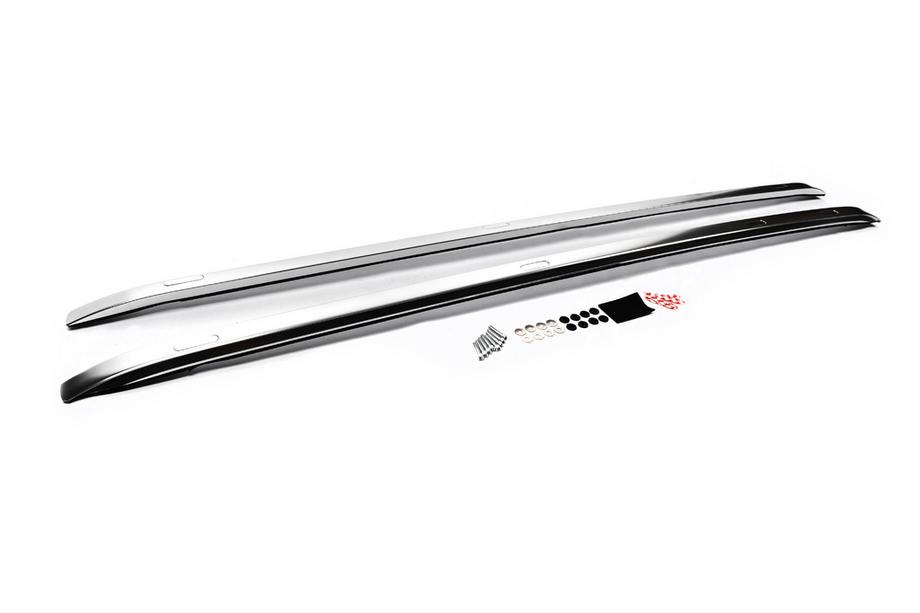 Toyota Land Cruiser 200 2007-2021 Barre portatutto grigie 2008-2015 (design Lexus 2018, 2 pz) Foto 9