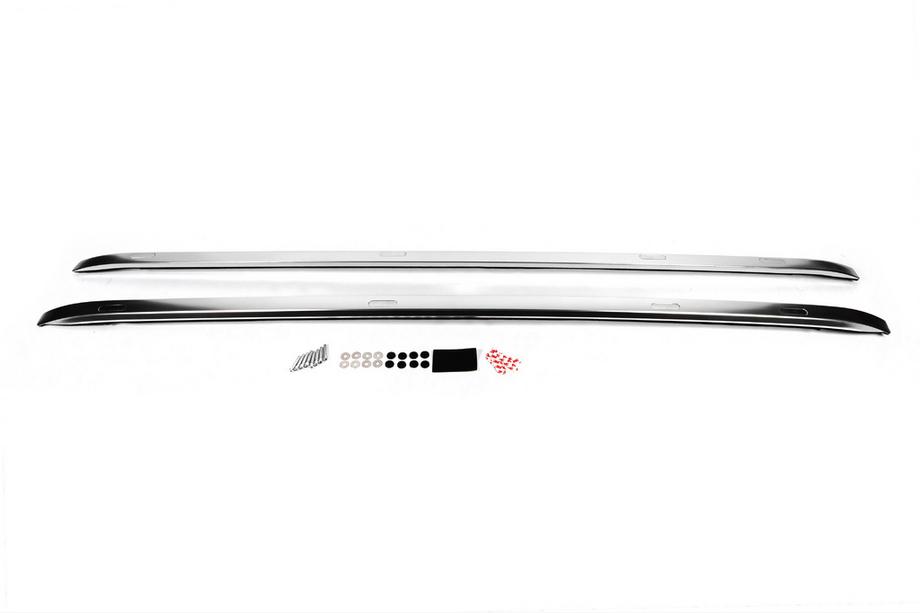 Toyota Land Cruiser 200 2007-2021 Barre portatutto grigie 2008-2015 (design Lexus 2018, 2 pz) Foto 10
