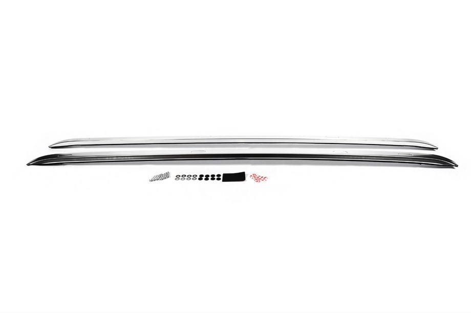 Toyota Land Cruiser 200 2007-2021 Barre portatutto grigie 2008-2015 (design Lexus 2018, 2 pz) Foto 11