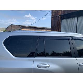 Barre portatutto design Lexus (2 pz, grigio) Toyota Land Cruiser Prado 150 2009-2023 foto 4