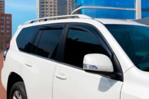 Toyota Land Cruiser Prado 120 2002-2009 Deflettori Finestrini (4 pz, HIC) foto 9