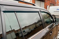 Lexus LX570/450d 2008-2022 Deflettori Finestrini 8 cm (4 pz, HIC) foto 16