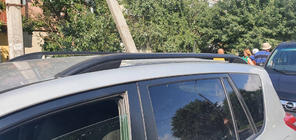 Toyota Rav 4 2006-2013 Barre portatutto Skyport (nere) foto 4