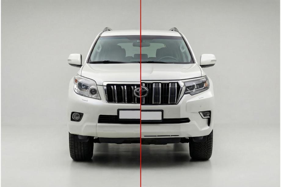 Toyota Land Cruiser Prado 150 2009-2023 Kit conversione facelift 2009-2016 a 2017- (con fari Full LED) Foto 1