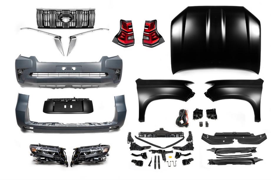 Toyota Land Cruiser Prado 150 2009-2023 Kit conversione facelift 2009-2016 a 2017- (con fari Full LED) Foto 2