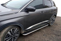 Opel Mokka 2012-2021 Pedane Laterali Maydos V2 (2 pz, Alluminio e Acciaio Inox) foto 1