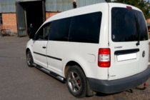 Volkswagen Caddy 2015-2020 Barre Laterali BB002 (2 pz, acciaio inox) foto 2