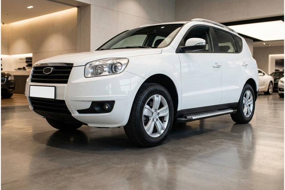 Geely Emgrand X7 2011- Pedane laterali Allmond Grey (2 pz, alluminio) Foto 1
