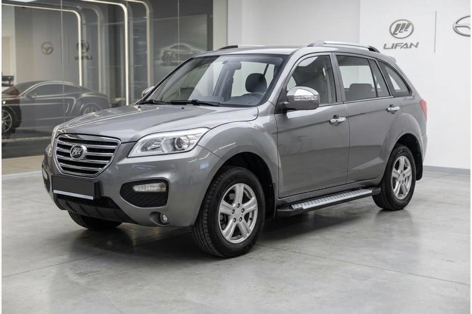 Lifan X60 2011- Pedane laterali Allmond Grey (2 pz, alluminio) Image
