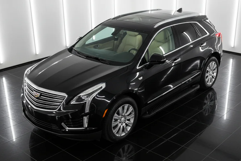 Cadillac XT5 2016- Pedane Laterali Allmond Black (2 pz, Alluminio) Image
