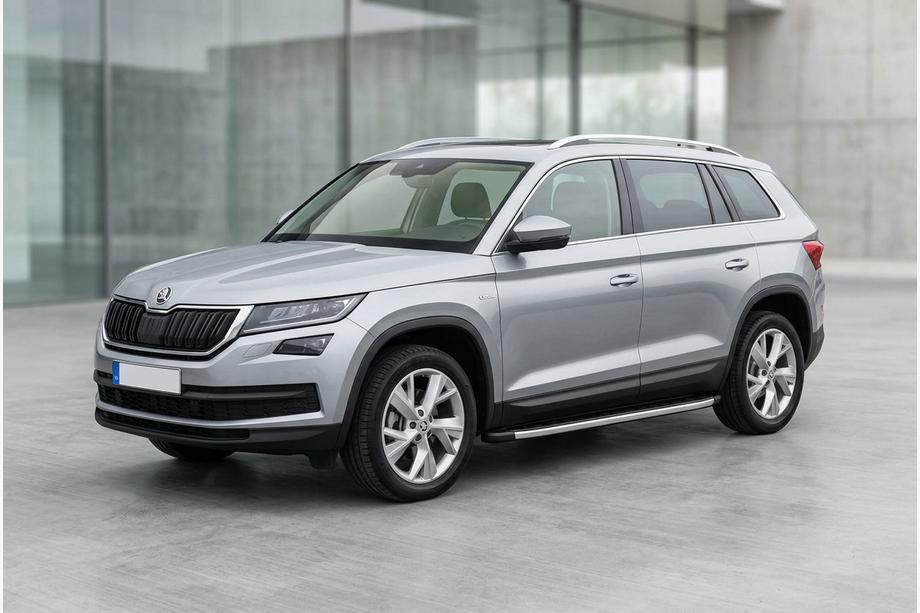 Skoda Kodiaq 2016-2023 Pedane Laterali Fullmond (2 pz, Alluminio) Image