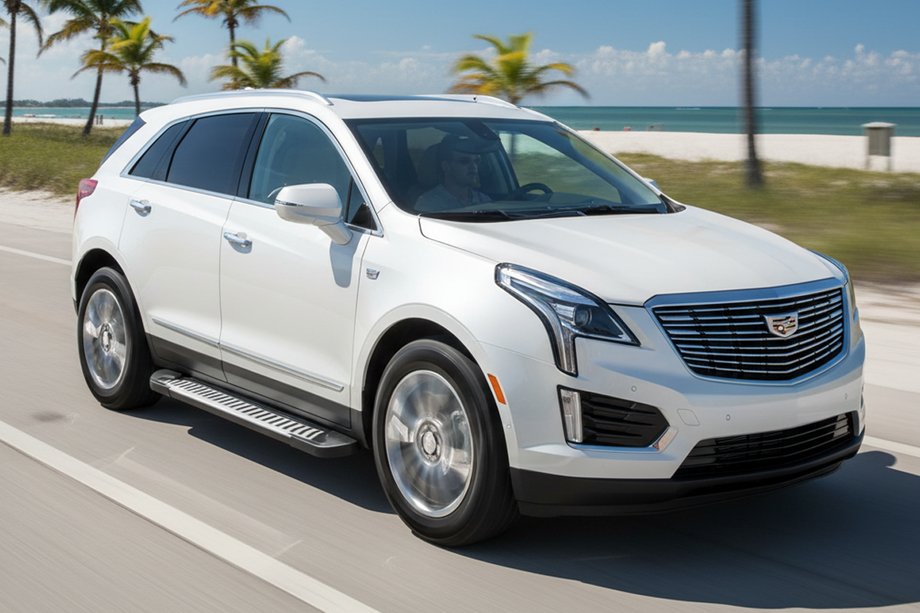 Cadillac XT5 2016- Pedane Laterali Line (2 pz, Alluminio) Image