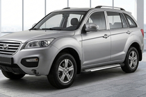 Lifan X60 2011- Pedane Laterali Line (2 pz, Alluminio) foto 1