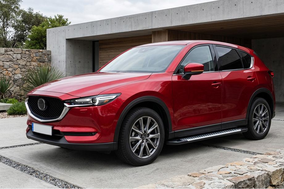 Mazda CX-5 2017–2025 Pedane Laterali Line (2 pz, Alluminio) Image