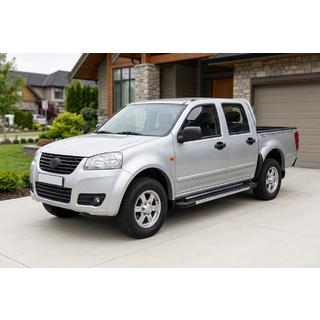Pedane Laterali RedLine V1 (2 pz, Alluminio) GreatWall Wingle 5 2006- foto 1