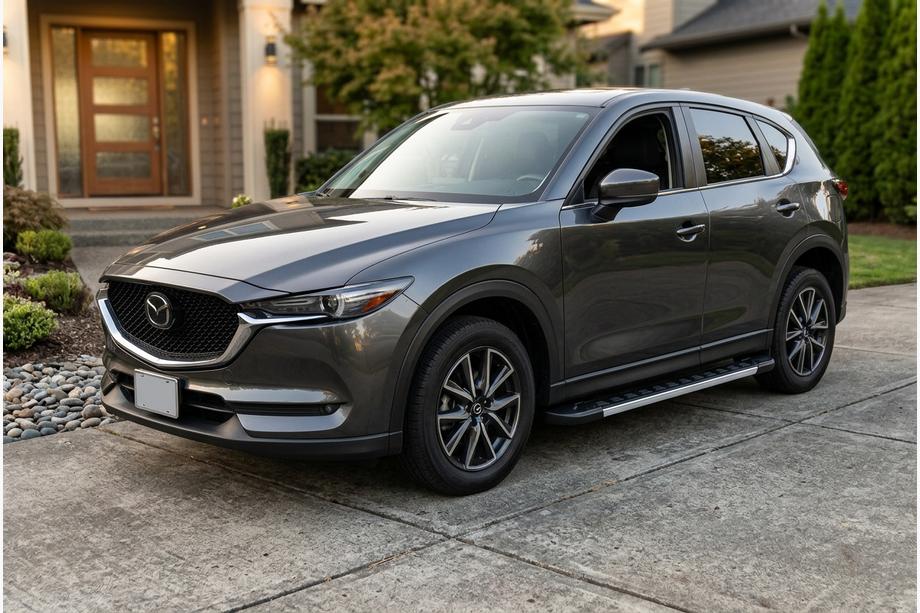 Mazda CX-5 2017–2025 Pedane Laterali RedLine V1 (2 pz, Alluminio) Image