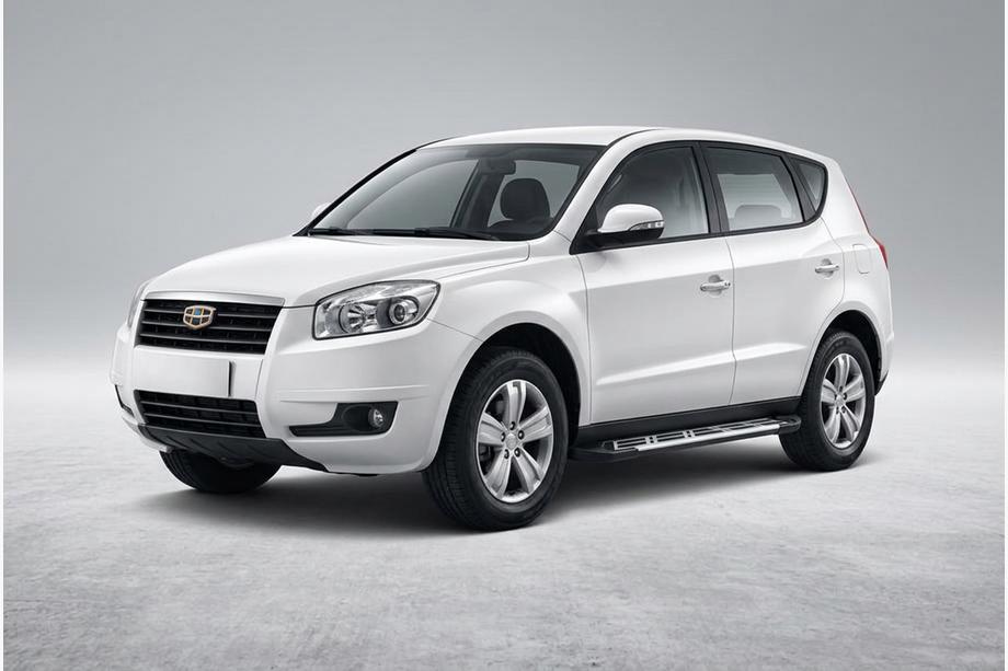 Geely Emgrand X7 2011- Pedane Laterali Sunrise (2 pz, Alluminio) Foto 1