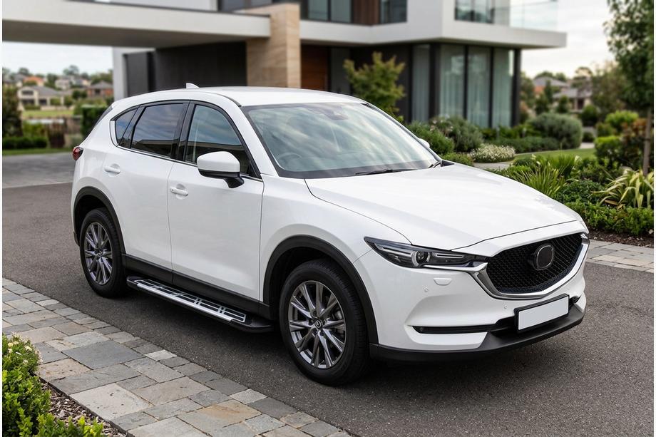 Mazda CX-5 2017–2025 Pedane Laterali Sunrise (2 pz, Alluminio) Image