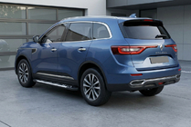 Renault Koleos 2016-2024 Pedane Laterali Sunrise (2 pz, Alluminio) foto 1