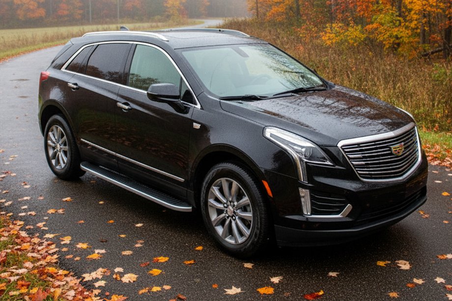 Cadillac XT5 2016- Pedane Laterali Tayga Grey (2 pz, Alluminio) Image