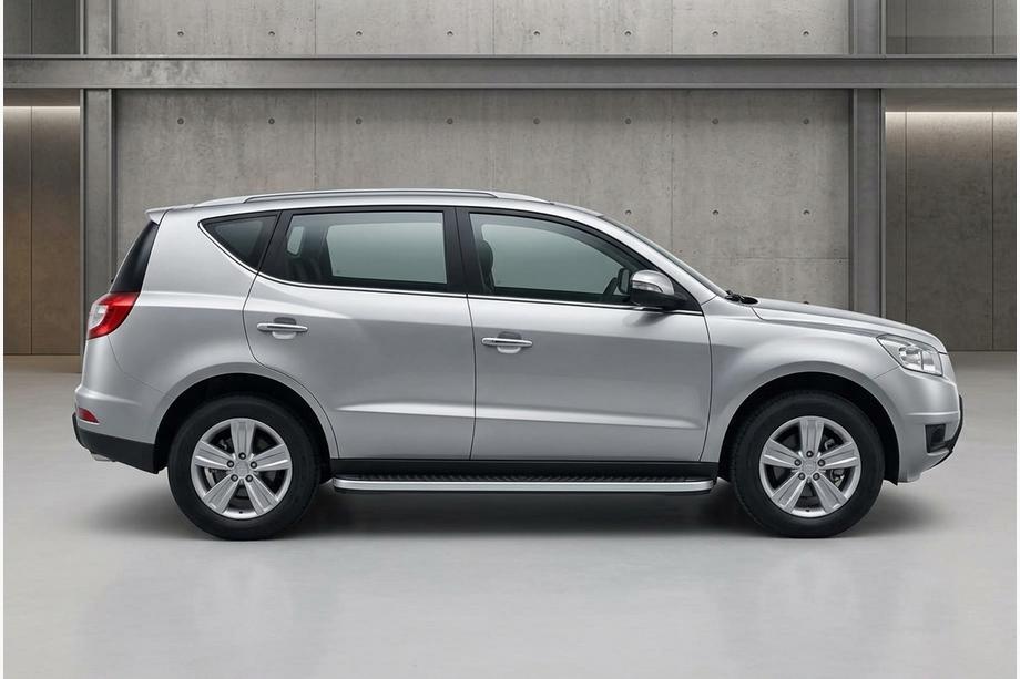 Geely Emgrand X7 2011- Pedane Laterali Tayga Grey (2 pz, Alluminio) Foto 1