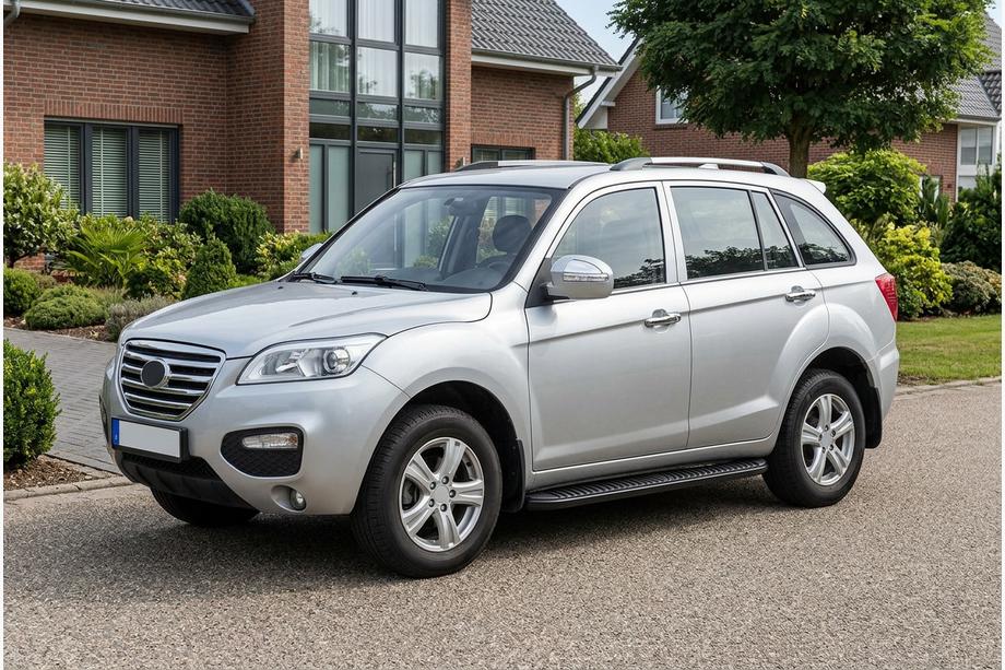 Lifan X60 2011- Pedane Laterali Tayga Black (2 pz, Alluminio) Image