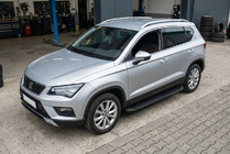 Seat Ateca 2016- Pedane Laterali Tayga Black (2 pz, Alluminio) foto 1