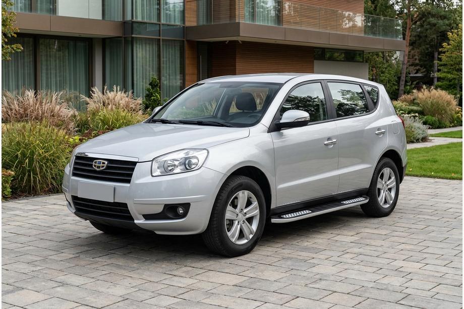 Geely Emgrand X7 2011- Pedane Laterali Tayga V2 (2 pz, Alluminio) Image