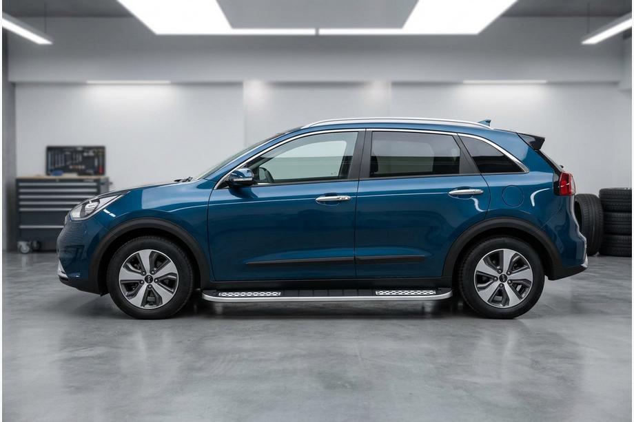 Kia Niro 2016–2021 Pedane Laterali Tayga V2 (2 pz, Alluminio) Image