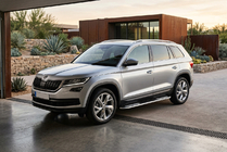 Skoda Kodiaq 2016-2023 Pedane Laterali Tayga V2 (2 pz, Alluminio) foto 1