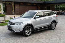 Geely Emgrand X7 2011- Pedane Laterali Bosphore Black (2 pz, Alluminio) foto 1