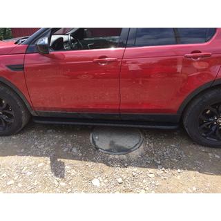 Pedane Laterali Bosphore Black (2 pz, Alluminio) Land Rover Discovery Sport 2014- foto 2