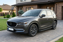 Mazda CX-5 2017–2025 Pedane Laterali Bosphore Black (2 pz, Alluminio) foto 1