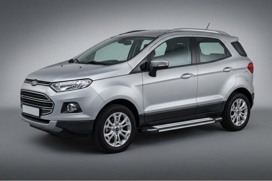 Ford Ecosport 2013-2022 Pedane Laterali Rainbow (2 pz, Alluminio) Image