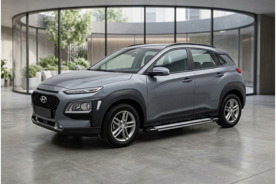Hyundai Kona 2017-2023 Pedane Laterali Rainbow (2 pz, Alluminio) Image