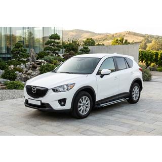 Pedane Laterali Rainbow (2 pz, Alluminio) Mazda CX-5 2017–2025 foto 1