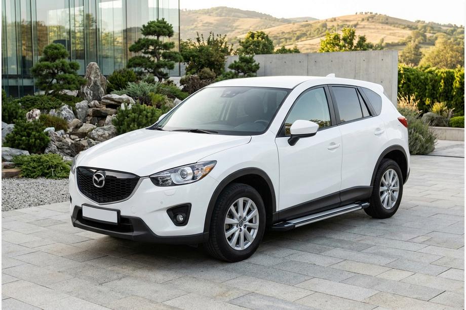 Mazda CX-5 2017–2025 Pedane Laterali Rainbow (2 pz, Alluminio) Image