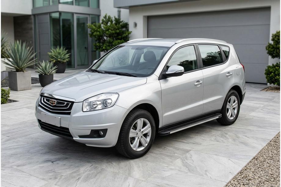 Geely Emgrand X7 2011- Pedane Laterali Maya V1 (2 pz, Alluminio) Image