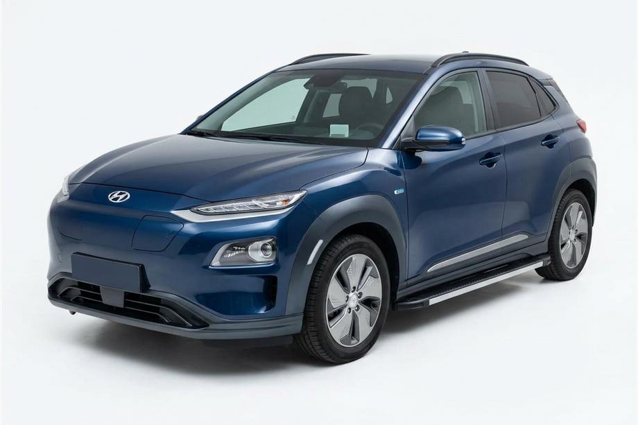 Hyundai Kona 2017-2023 Pedane Laterali Maya V1 (2 pz, Alluminio) Foto 1