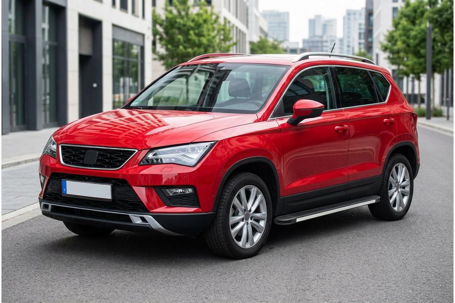 Seat Ateca 2016- Pedane Laterali Maya V1 (2 pz, Alluminio) Foto 1