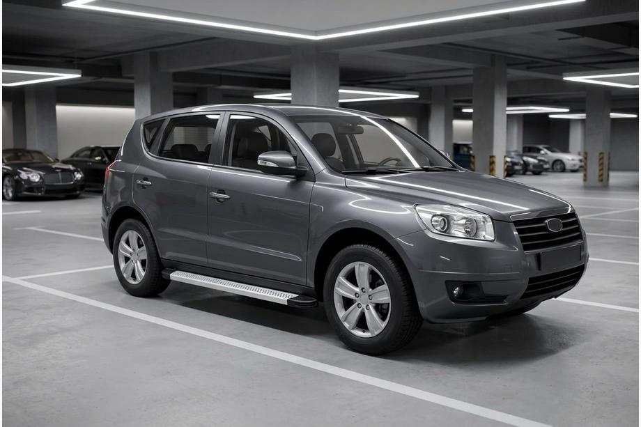 Geely Emgrand X7 2011- Pedane Laterali Maya V2 (2 pz, Alluminio) Image